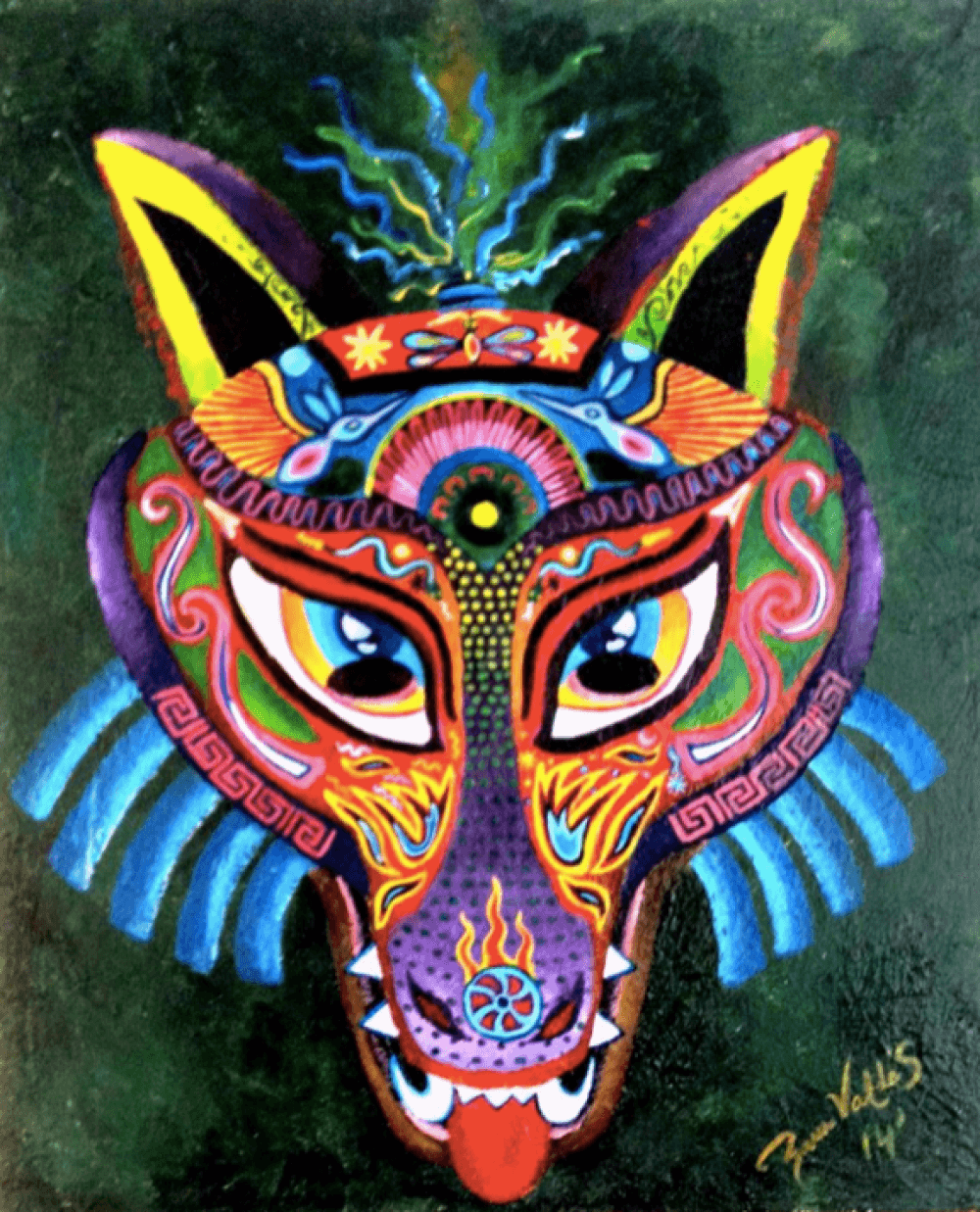 Ramón Valdés Elizondo — Máscara de Nahual