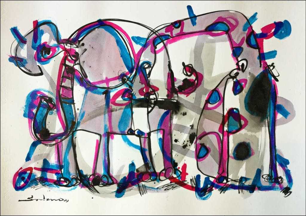 Pacco Soriano — Percepciones (Jirafa/Elefante)