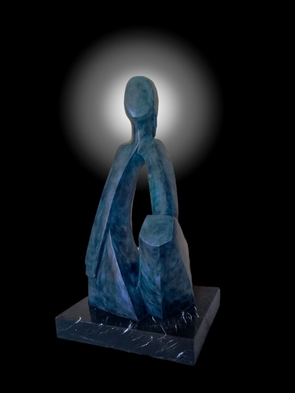 Federico Rivero — Mujer con Rebozo