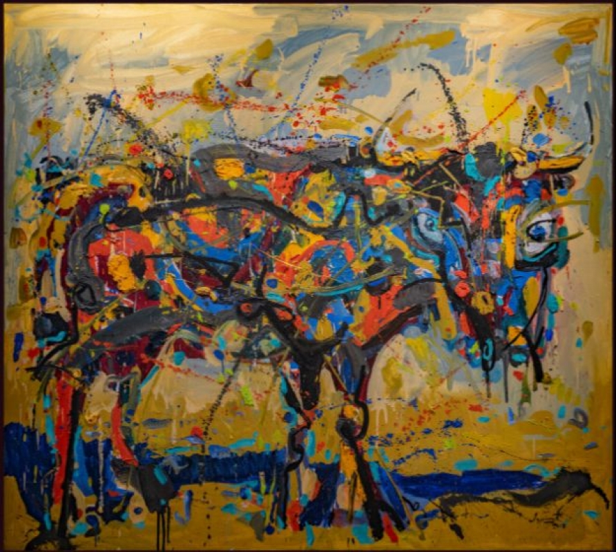 Jazzamoart — El Toro De La Pintura