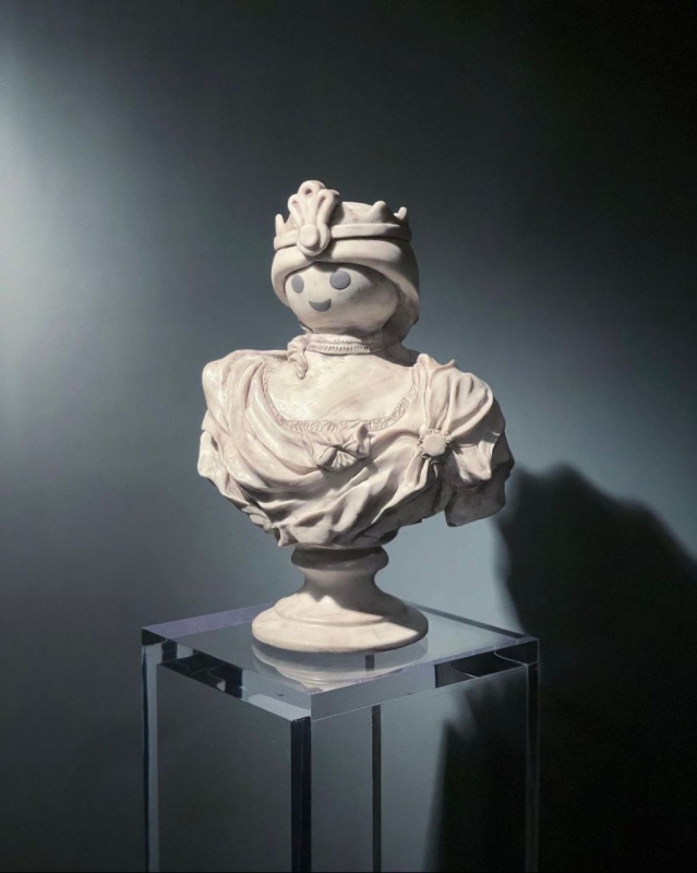 Ivan Madrigal — “Maria Antonieta” Busto Inspirado En La Polémica Reina de Francia Del Siglo XVII