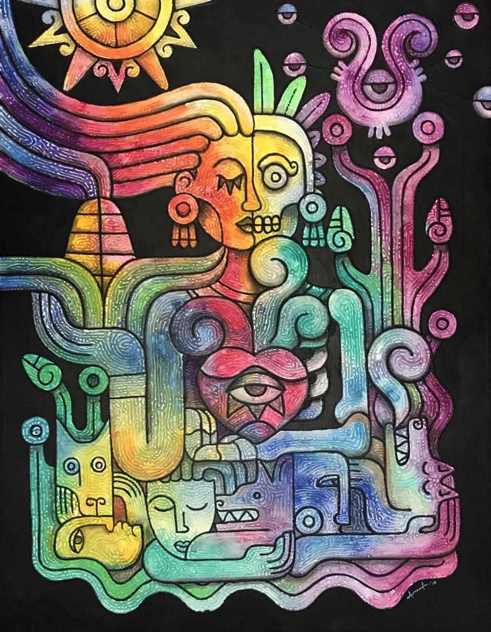 Rich Arnauda — Trayecto al Mictlan